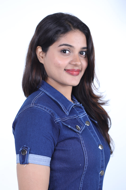 DENIM DRESS