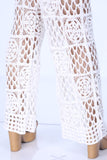 White CROSIA PANT
