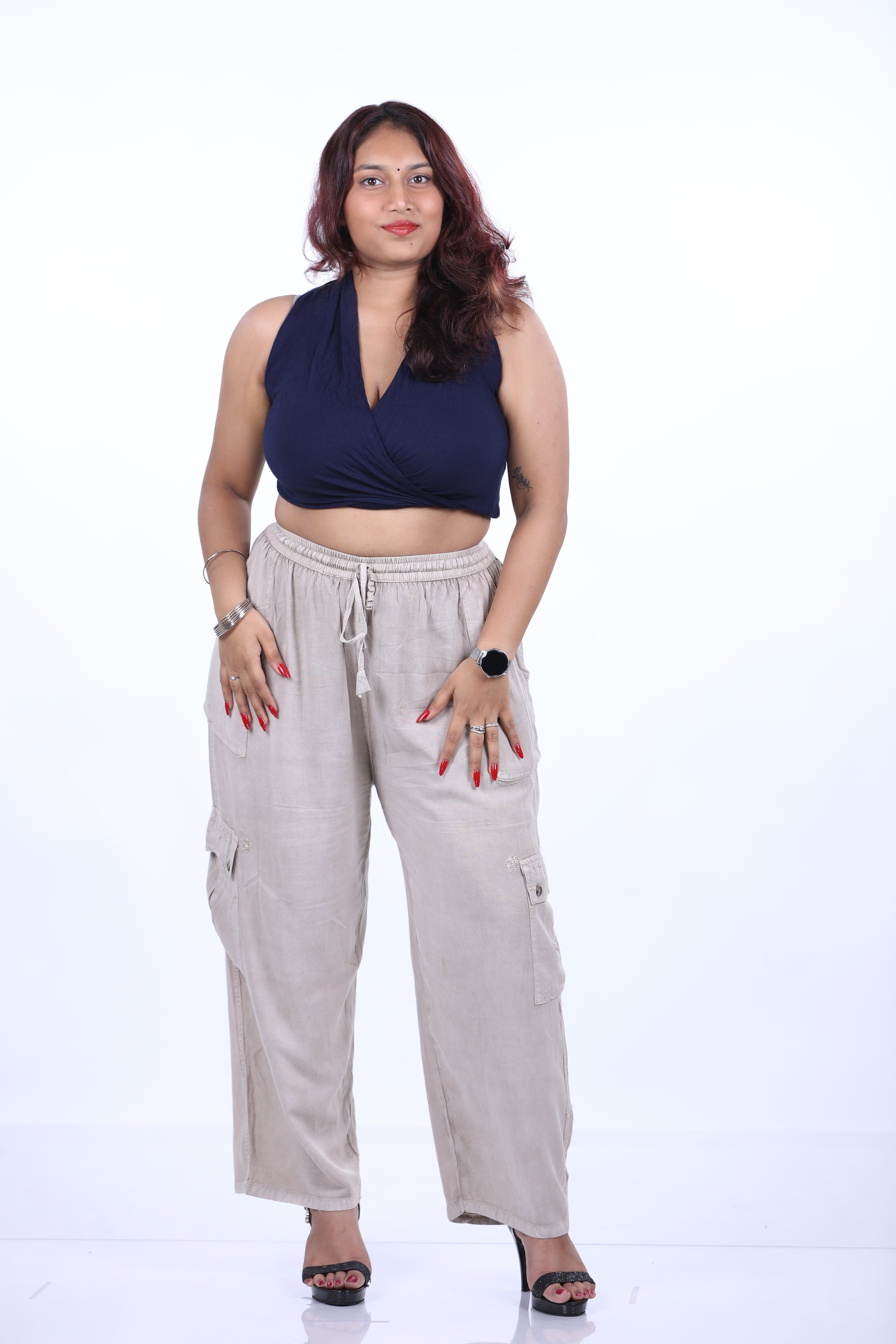 4 Pocket Trouser Cream