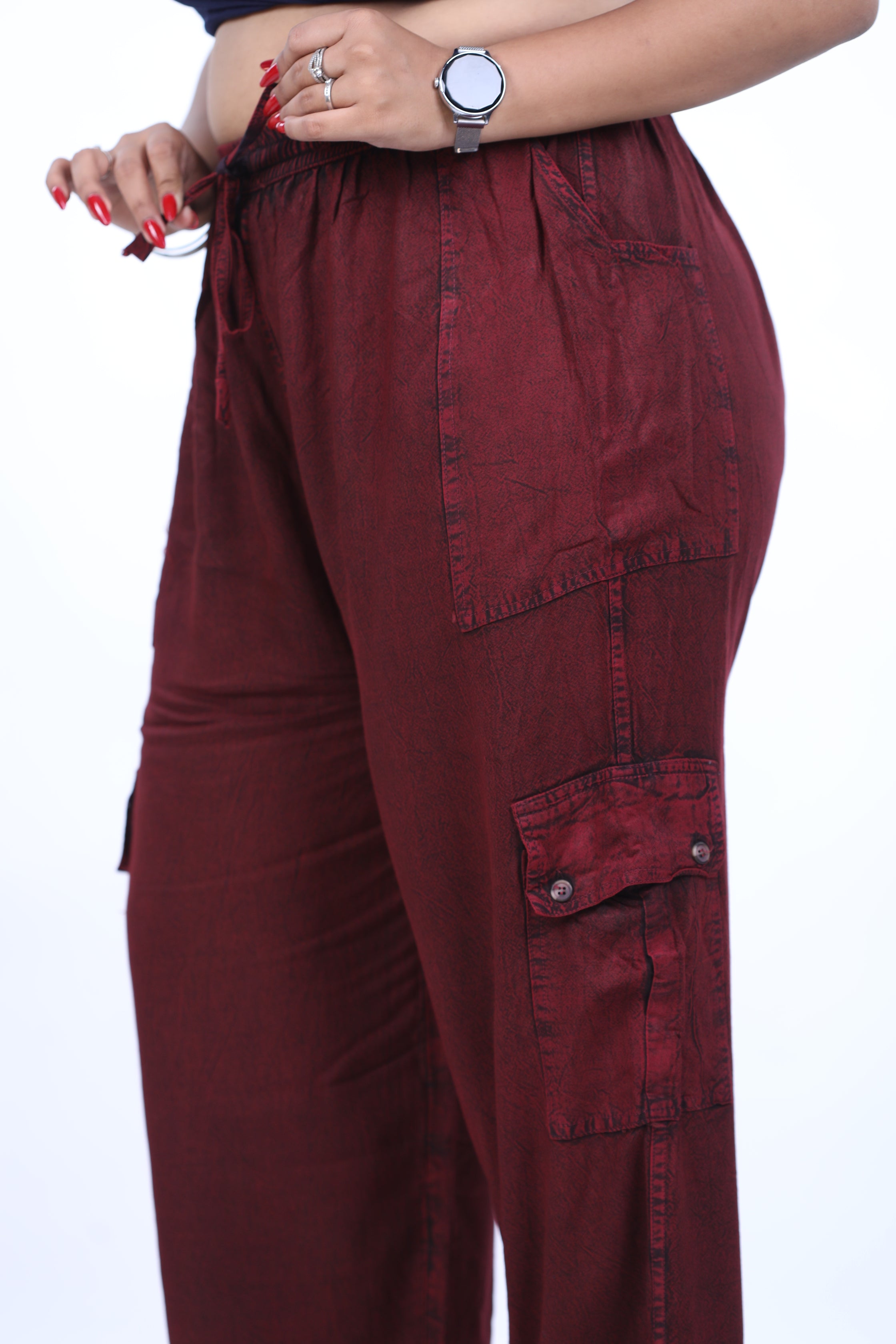 Maroon 4 Pocket Trouser