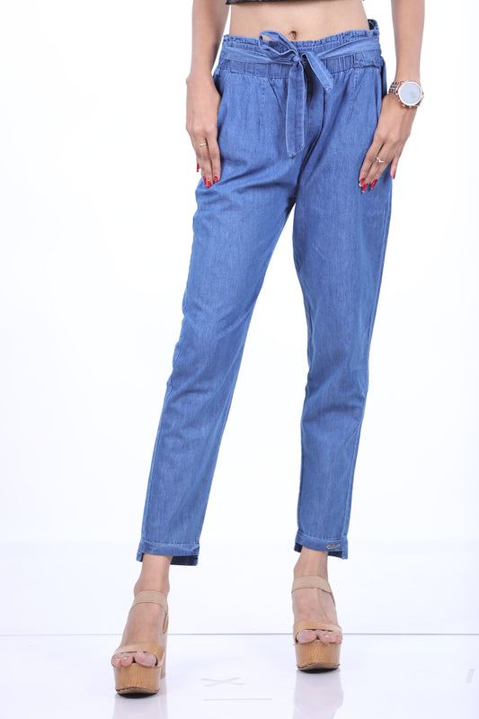 Blue Stylish DENIM TROUSER