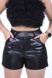 Black Casual Shorts