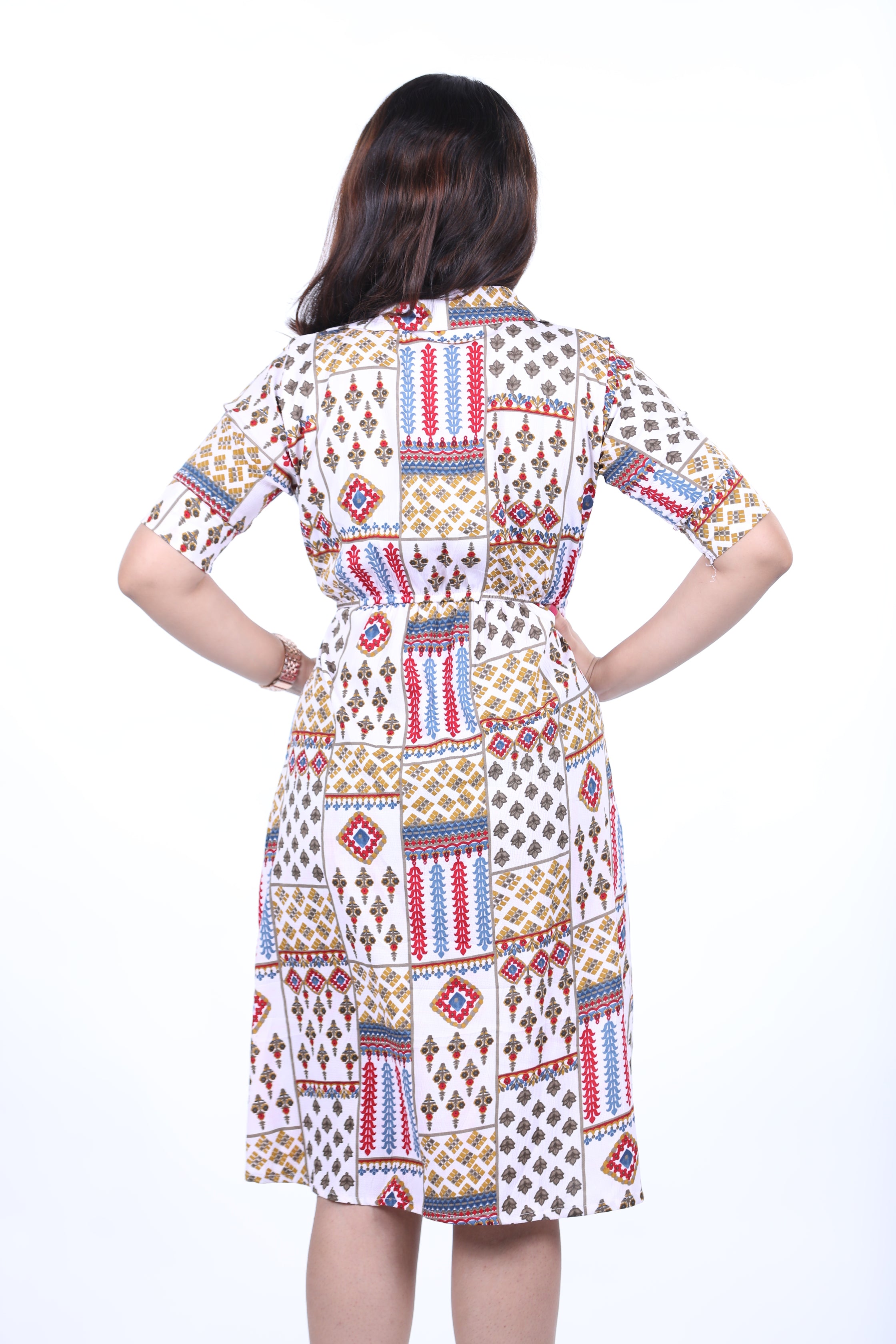 Versace Print Dress
