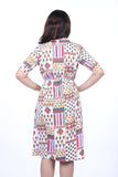 Versace Print Dress