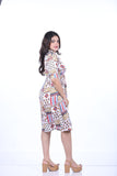Versace Print Dress