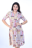 Versace Print Dress
