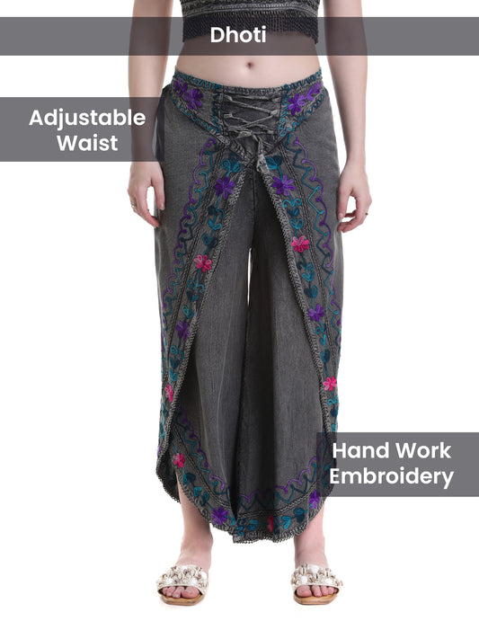 Black Dhoti Pant
