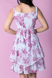 White With Pink Dress