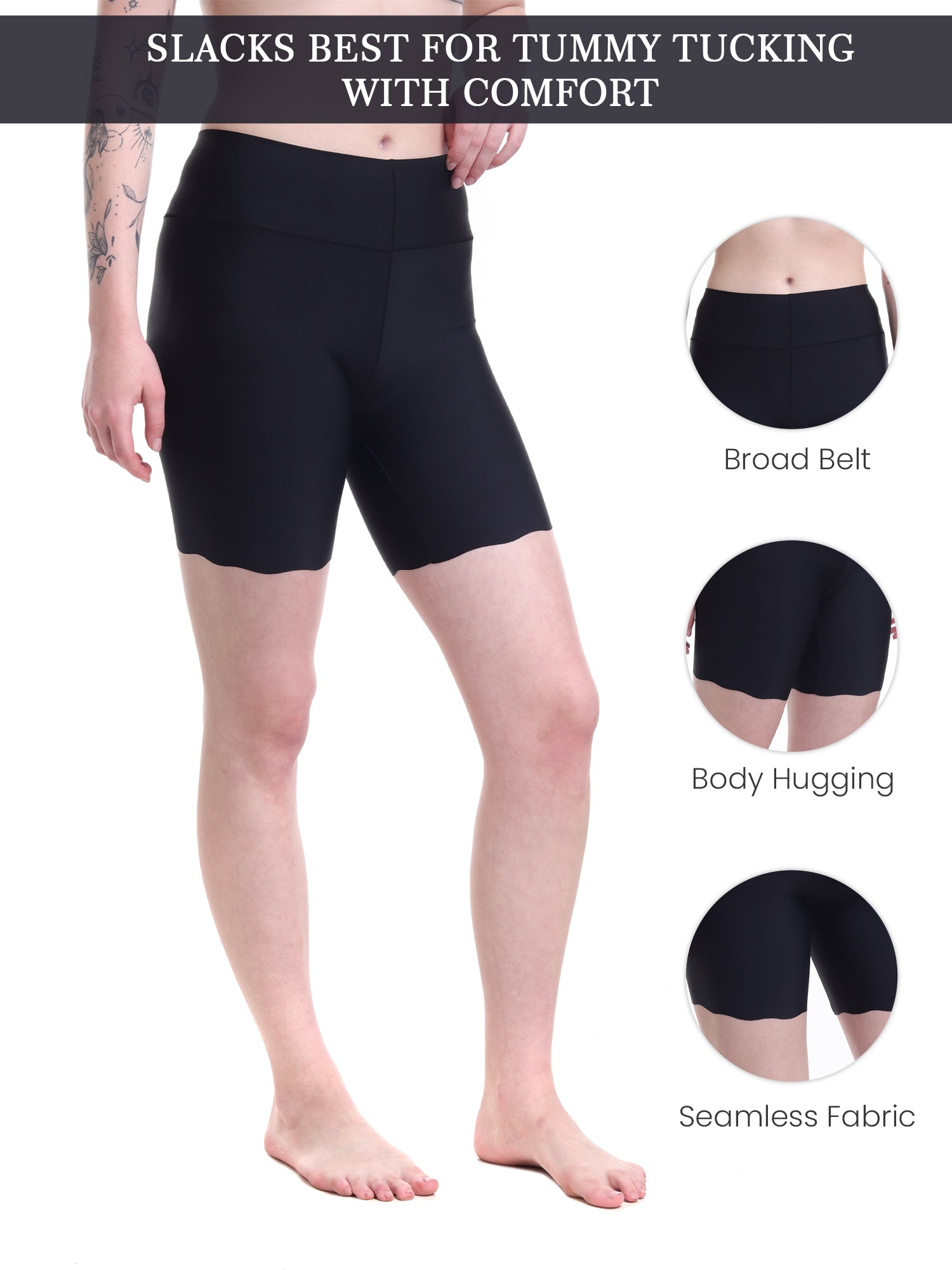 Cycling  Short With Tummy Tucker