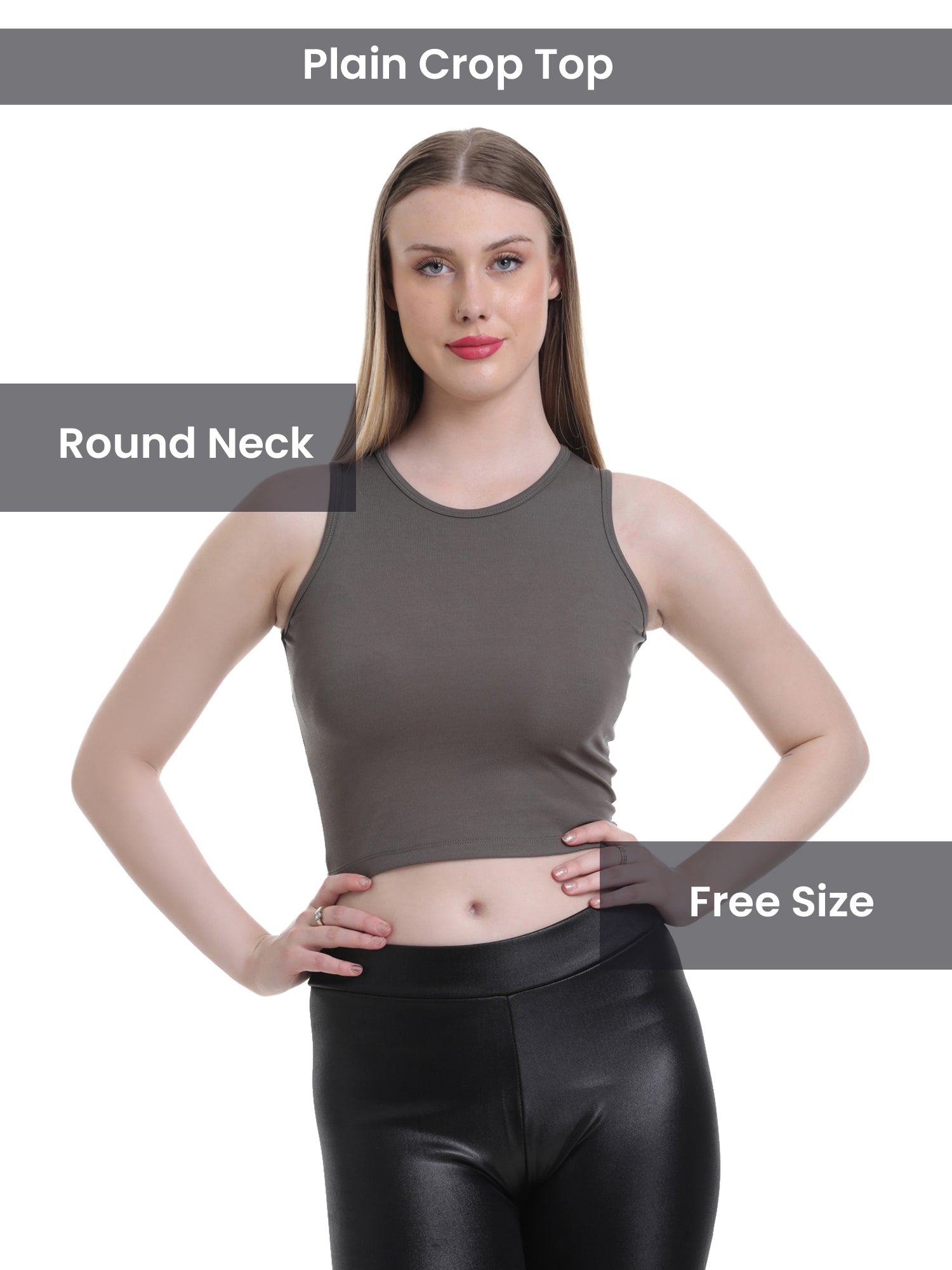 Plain Crop Top