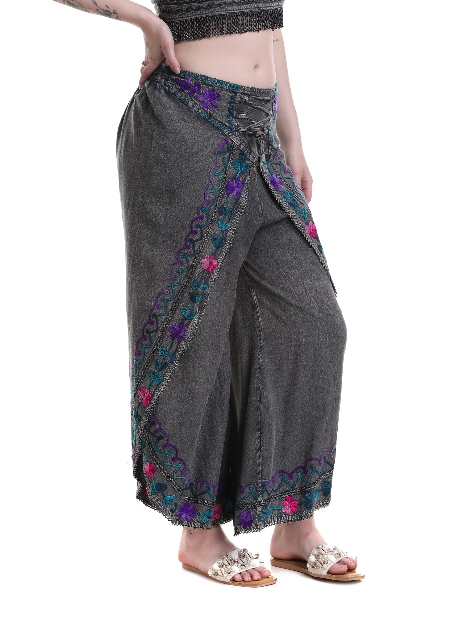 Black Dhoti Pant