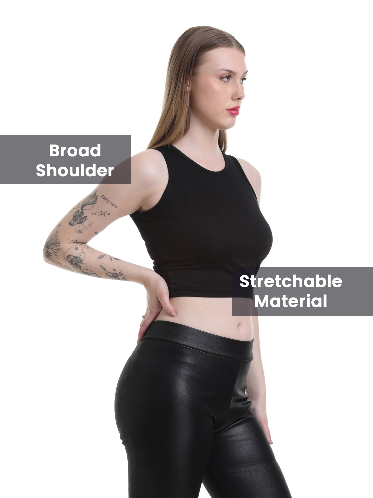 Plain Crop Top
