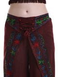 Maroon Dhoti Pant